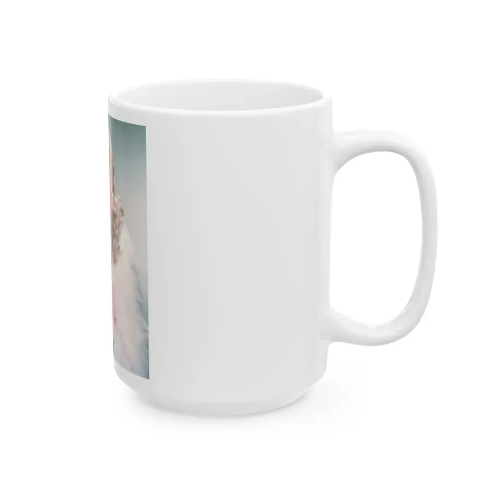 Jayne Mansfield #267 (Vintage Female Icon) White Coffee Mug - Go Mug Yourself