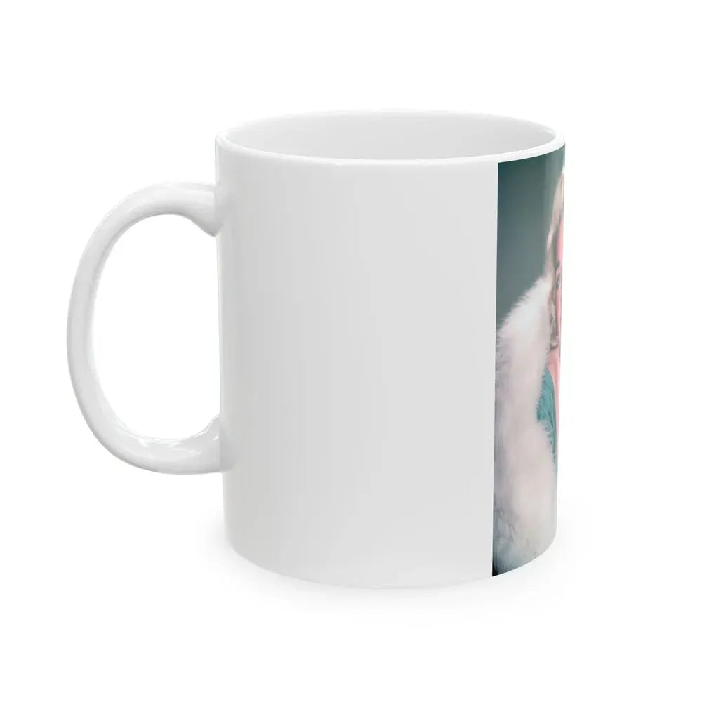 Jayne Mansfield #267 (Vintage Female Icon) White Coffee Mug - Go Mug Yourself