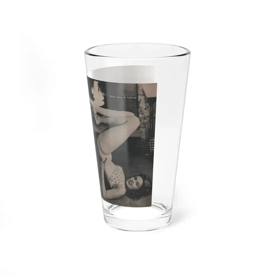 Jayne Mansfield #295 - JAYNE Pocket Magazine Pages 34 & 35 (Vintage Female Icon) Pint Glass 16oz - Go Mug Yourself