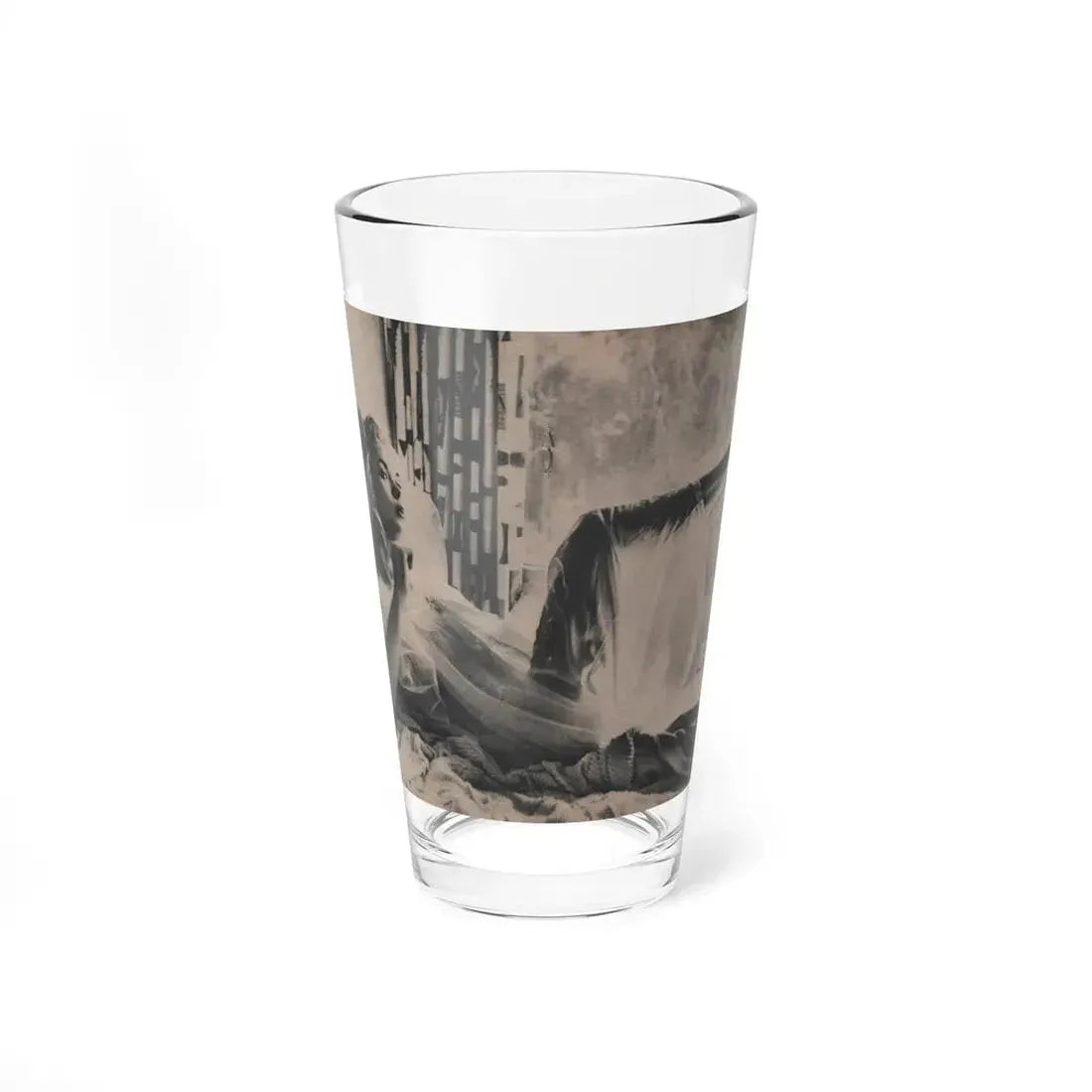 Jayne Mansfield #296 - JAYNE Pocket Magazine Pages 36 & 37 (Vintage Female Icon) Pint Glass 16oz 16oz - Go Mug Yourself