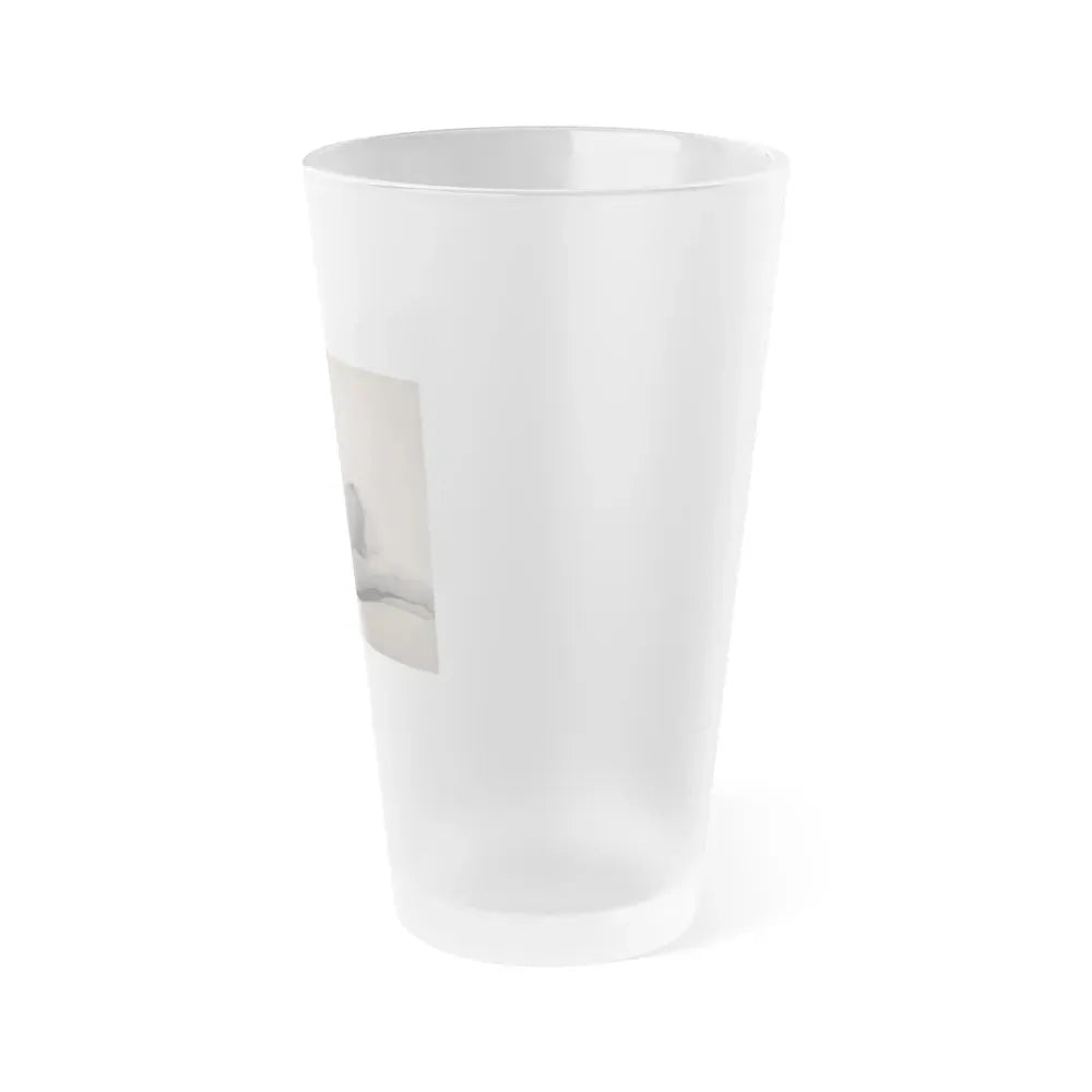 Jayne Mansfield #313 - JAYNE Pocket Magazine Joined (Vintage Female Icon) Frosted Pint Glass 16oz - Go Mug Yourself