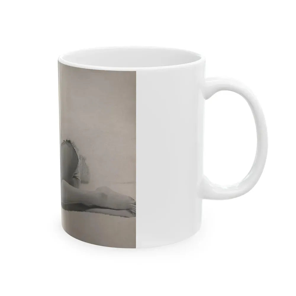 Jayne Mansfield #313 - JAYNE Pocket Magazine Joined (Vintage Female Icon) White Coffee Mug - Go Mug Yourself