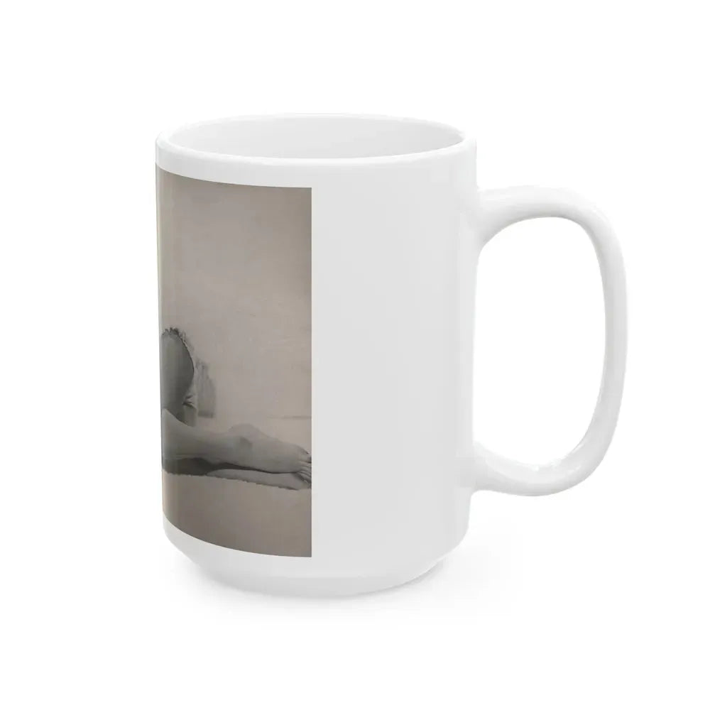 Jayne Mansfield #313 - JAYNE Pocket Magazine Joined (Vintage Female Icon) White Coffee Mug - Go Mug Yourself