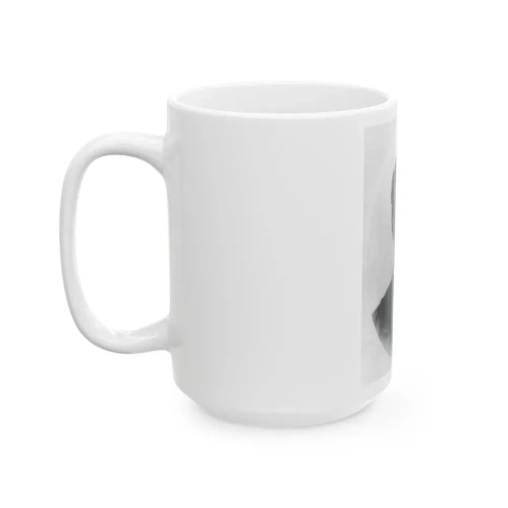 J.C. Pemberton, Head-And-Shoulders Portrait, Facing Right (U.S. Civil War) White Coffee Mug - Go Mug Yourself