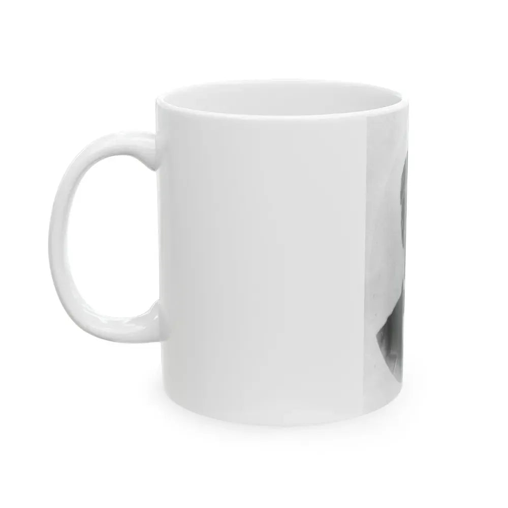 J.C. Pemberton, Head-And-Shoulders Portrait, Facing Right (U.S. Civil War) White Coffee Mug - Go Mug Yourself