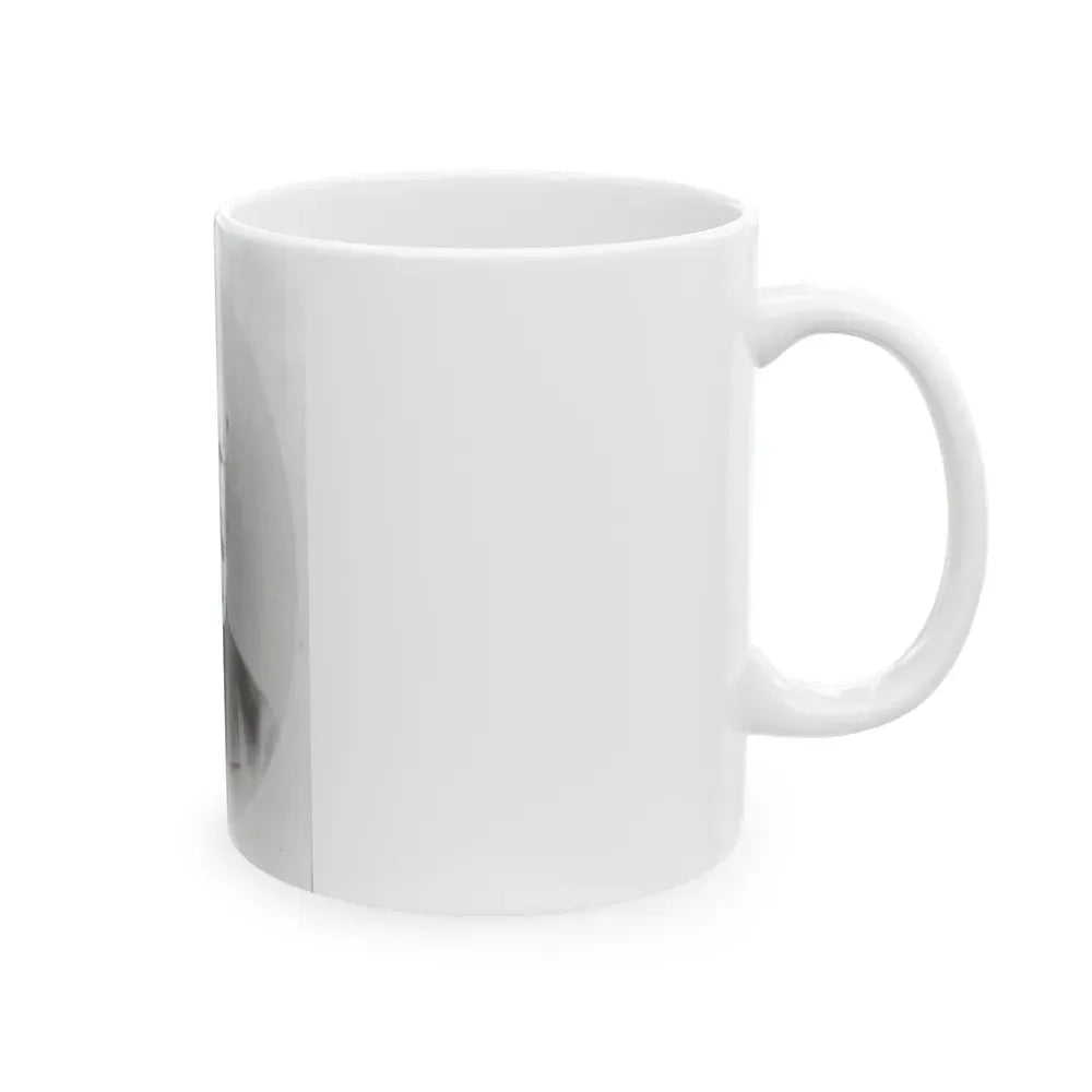 J.C. Pemberton, Head-And-Shoulders Portrait, Facing Right (U.S. Civil War) White Coffee Mug - Go Mug Yourself