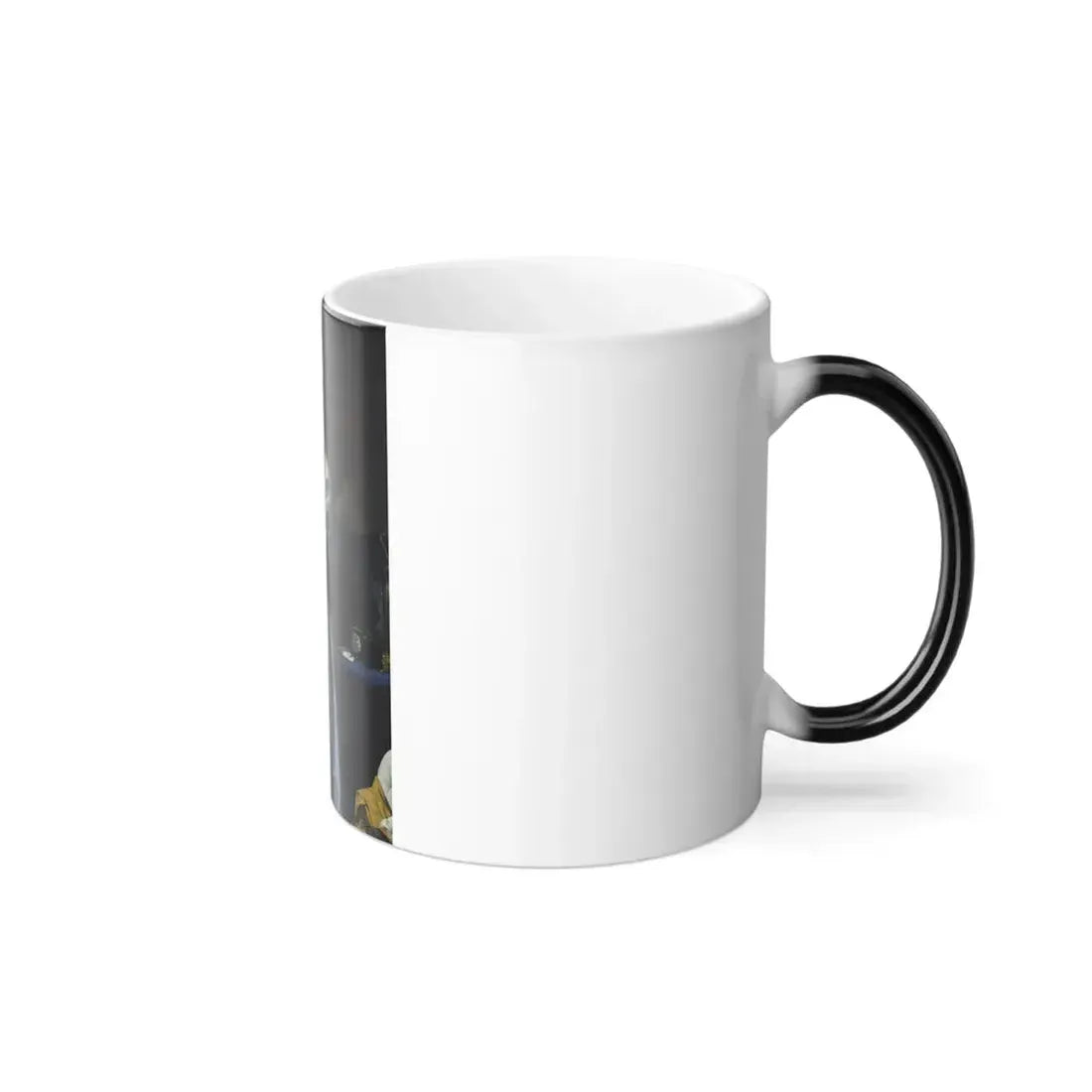 Jean-Auguste-Dominique Ingres (1780-1867) Comtesse d'Haussonville - Oil on Canvas 1845 - Color Changing Mug 11oz - Go Mug Yourself