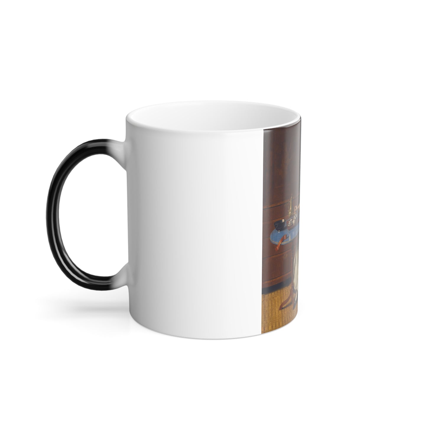 Jean-Etienne Liotard (1702-1789) A Dutch Girl at Breakfast - Oil on Canvas - Color Changing Mug 11oz-Go Mug Yourself