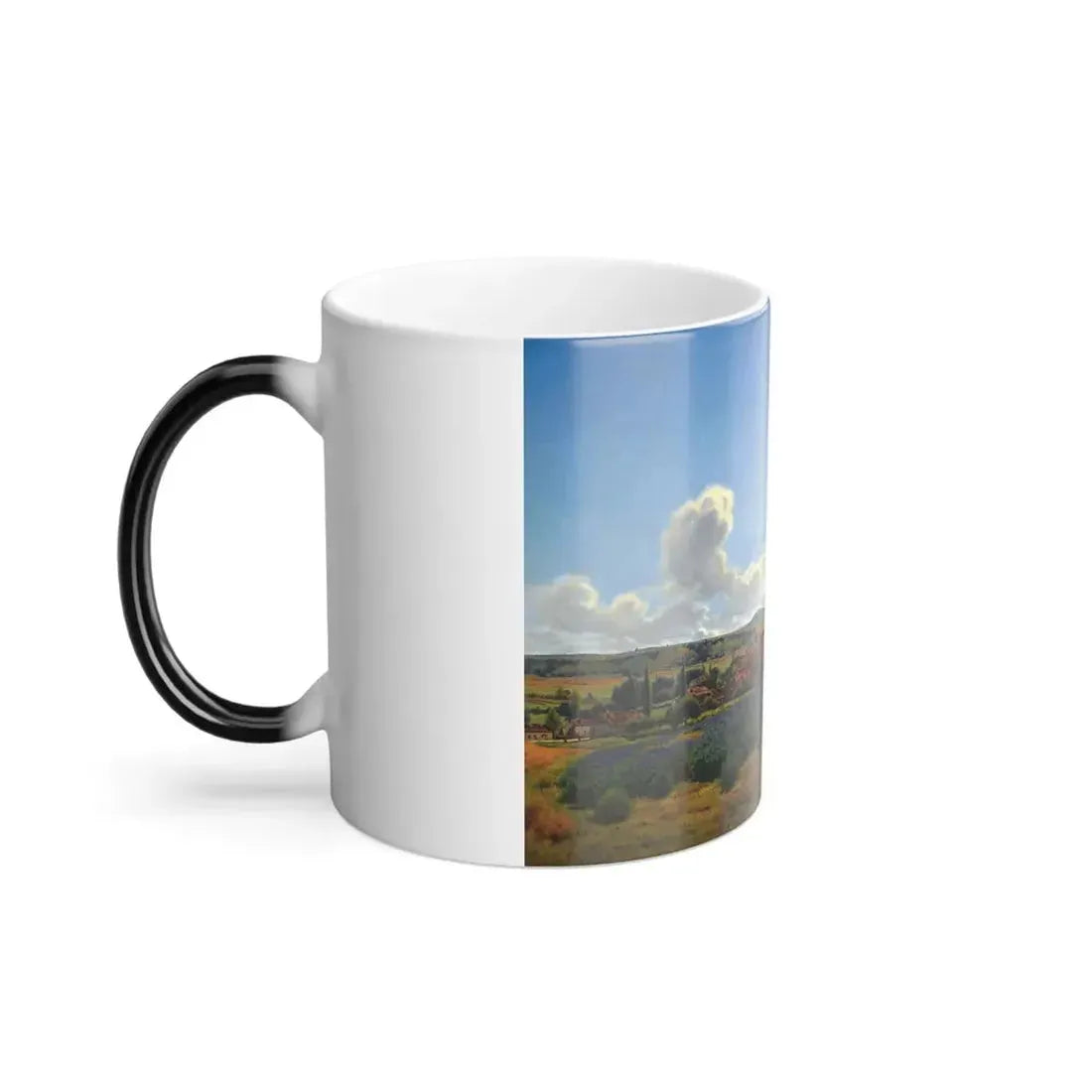 Jean-Ferdinand Monchablon (1855-1904) Fresnes - Oil on Canvas 1897 - Color Changing Mug 11oz - Go Mug Yourself
