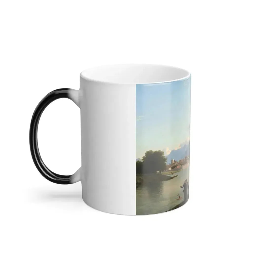 Jean Joseph Xavier Bidauld (1758-1846) Grenoble - Oil on Canvas c1790 - Color Changing Mug 11oz - Go Mug Yourself