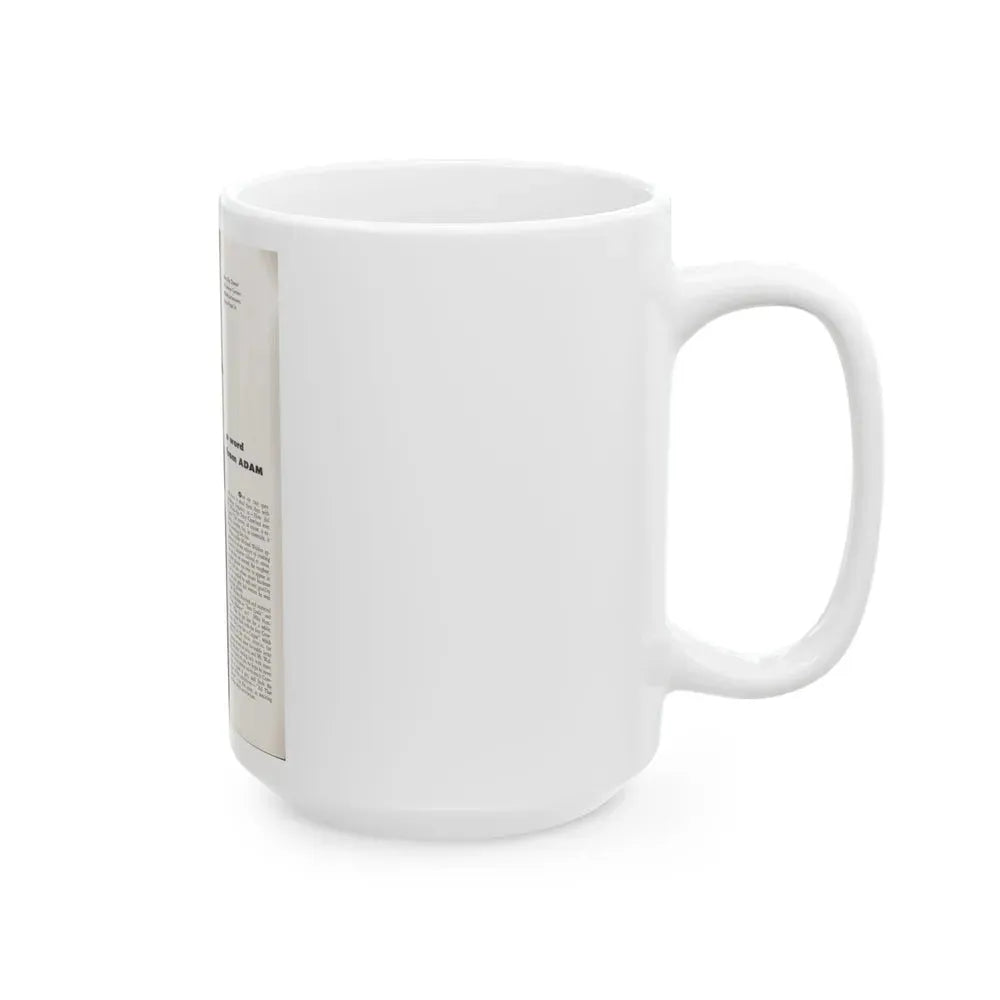 Jeanne Carmen #104 (Vintage Female Icon) White Coffee Mug - Go Mug Yourself