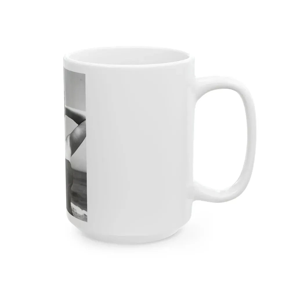 Jeanne Carmen #106 (Vintage Female Icon) White Coffee Mug - Go Mug Yourself