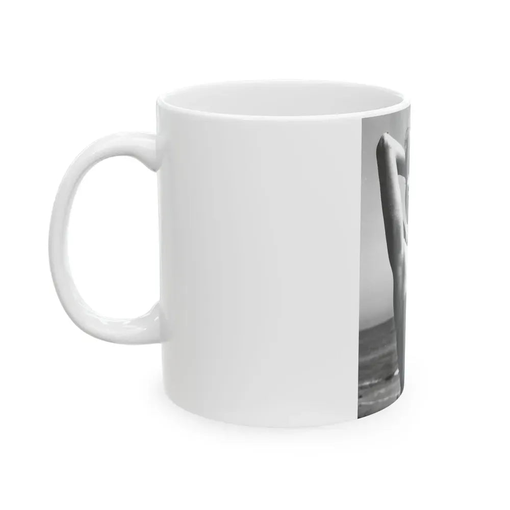 Jeanne Carmen #106 (Vintage Female Icon) White Coffee Mug - Go Mug Yourself
