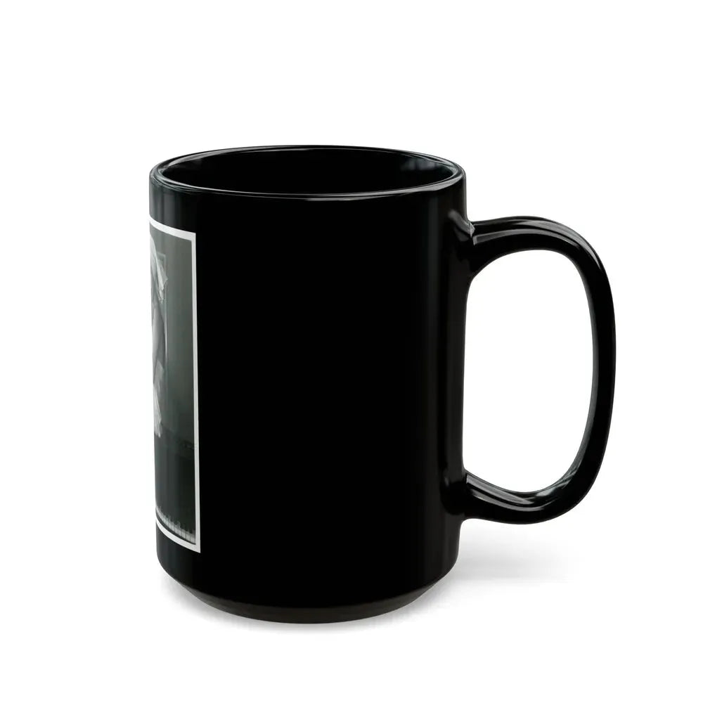 Jeanne Carmen #107 (Vintage Female Icon) Black Coffee Mug - Go Mug Yourself