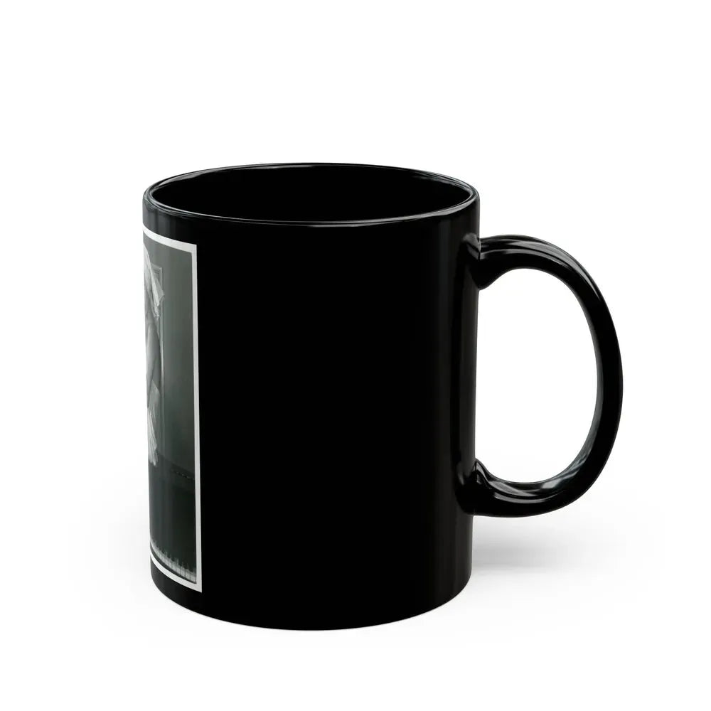 Jeanne Carmen #107 (Vintage Female Icon) Black Coffee Mug - Go Mug Yourself