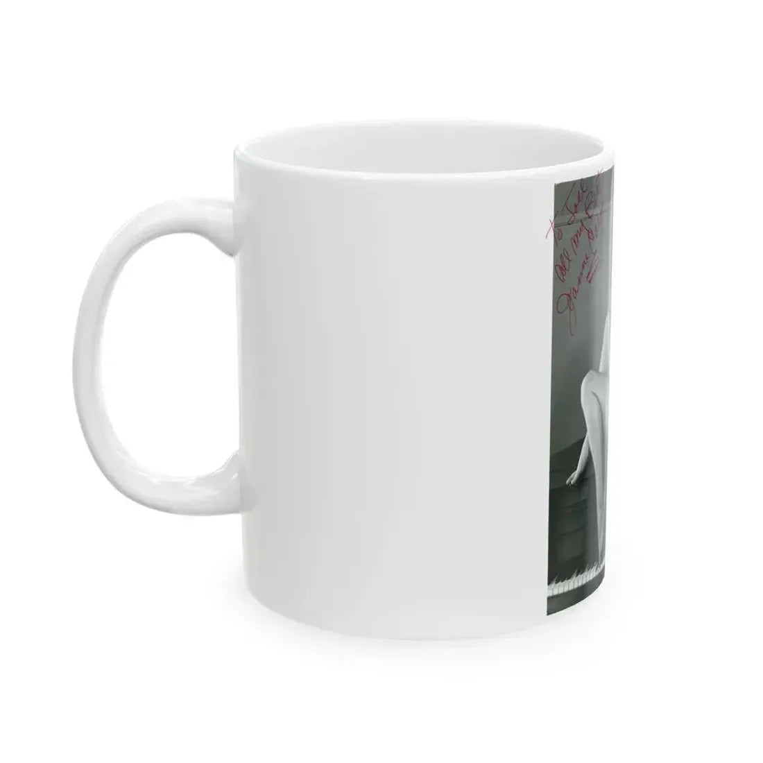 Jeanne Carmen #107 (Vintage Female Icon) White Coffee Mug - Go Mug Yourself