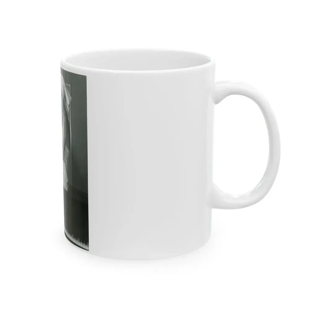 Jeanne Carmen #107 (Vintage Female Icon) White Coffee Mug - Go Mug Yourself