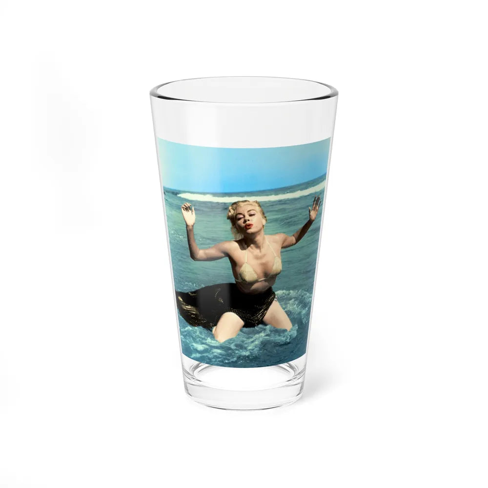 Jeanne Carmen #136 (Vintage Female Icon) Pint Glass 16oz 16oz - Go Mug Yourself