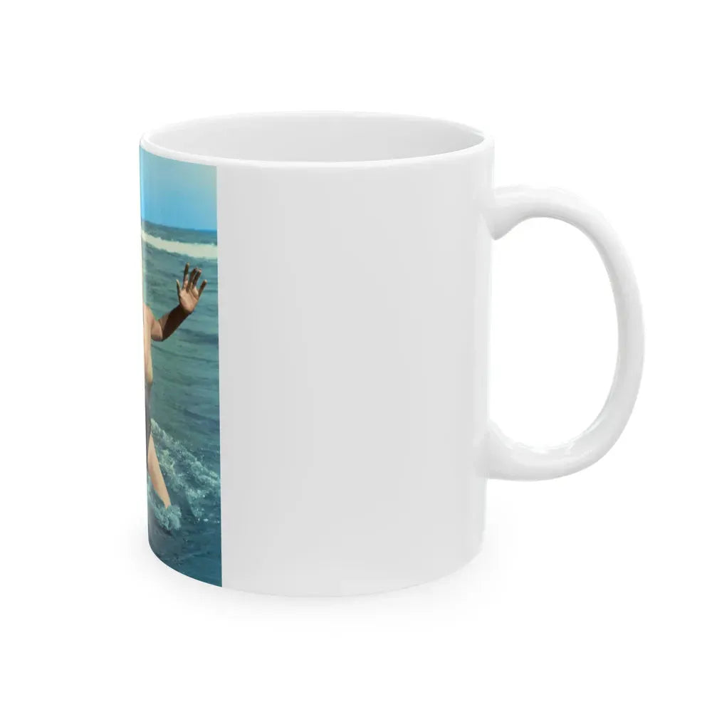 Jeanne Carmen #136 (Vintage Female Icon) White Coffee Mug - Go Mug Yourself