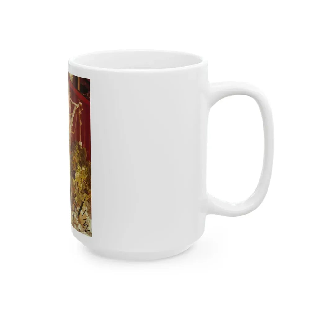 Jeanne Carmen #141 (Vintage Female Icon) White Coffee Mug - Go Mug Yourself