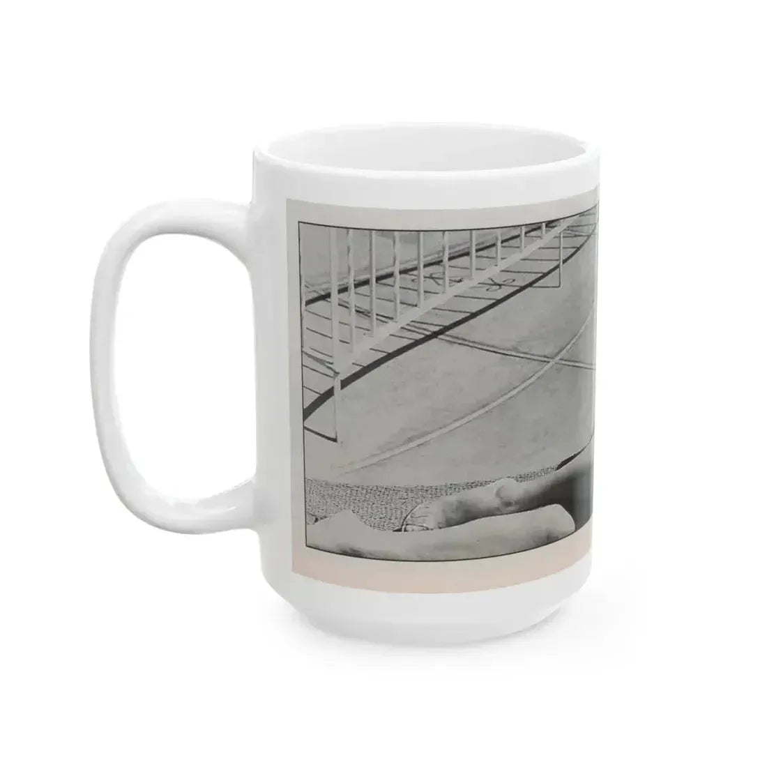 Jeanne Carmen #144 - Celebrity Sleuth Magazine B&W Photo Cropped (Vintage Female Icon) White Coffee Mug - Go Mug Yourself