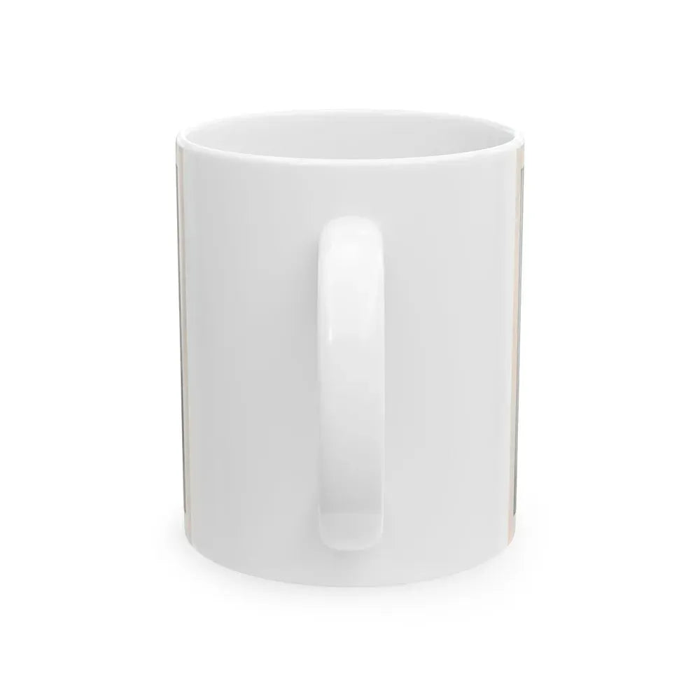 Jeanne Carmen #147 - Celebrity Sleuth Magazine B&W Photo Cropped (Vintage Female Icon) White Coffee Mug - Go Mug Yourself