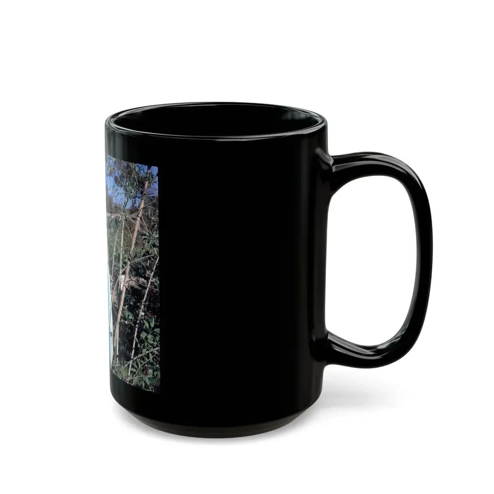 Jeanne Carmen #156 (Vintage Female Icon) Black Coffee Mug - Go Mug Yourself