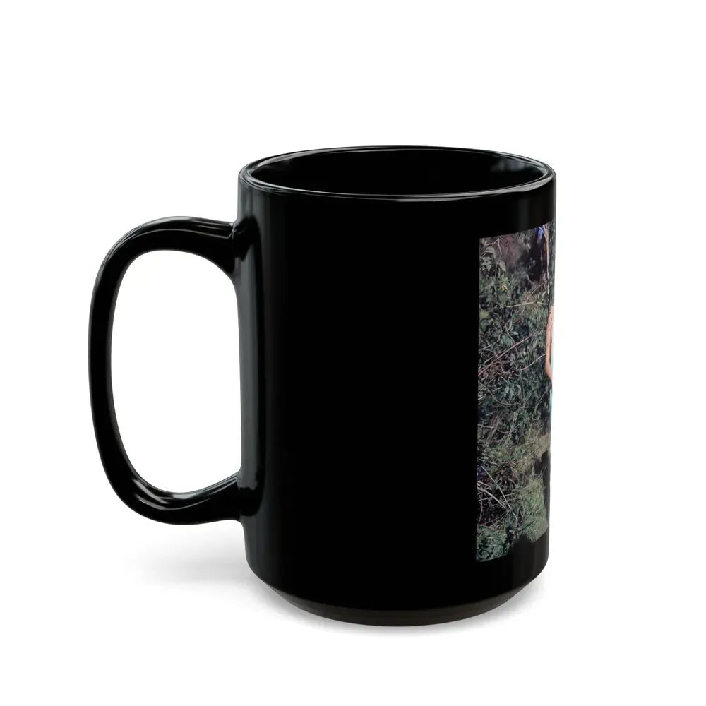 Jeanne Carmen #156 (Vintage Female Icon) Black Coffee Mug - Go Mug Yourself
