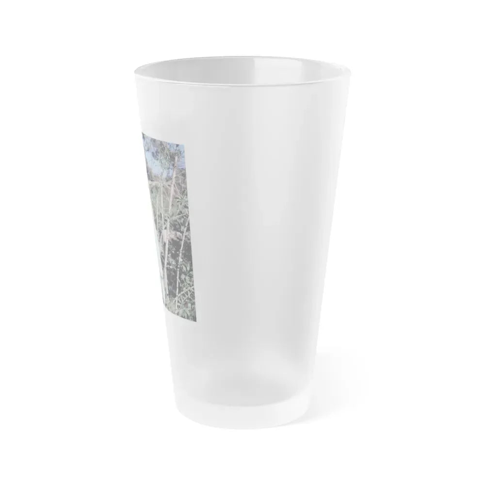 Jeanne Carmen #156 (Vintage Female Icon) Frosted Pint Glass 16oz - Go Mug Yourself