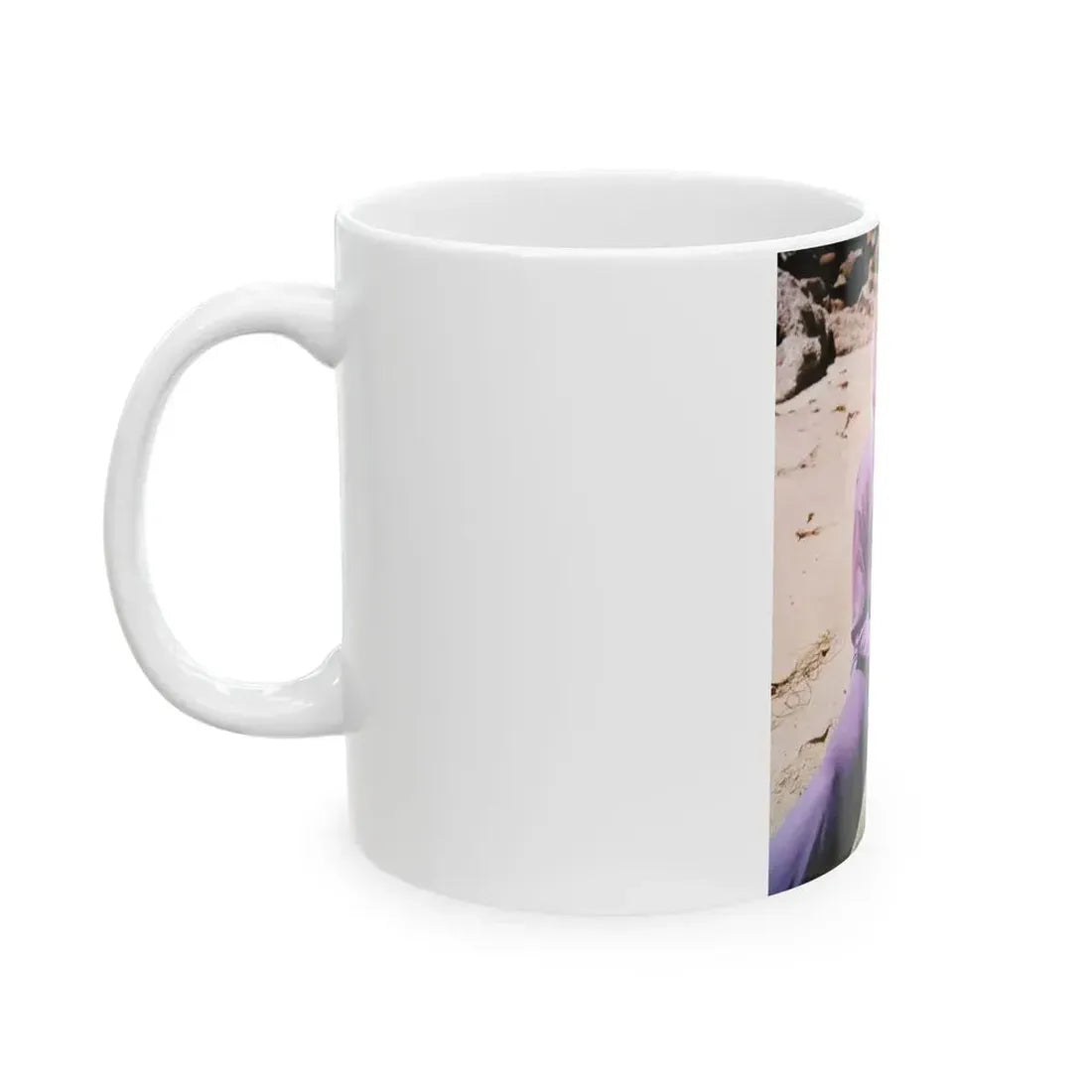 Jeanne Carmen #17 (Vintage Female Icon) White Coffee Mug - Go Mug Yourself