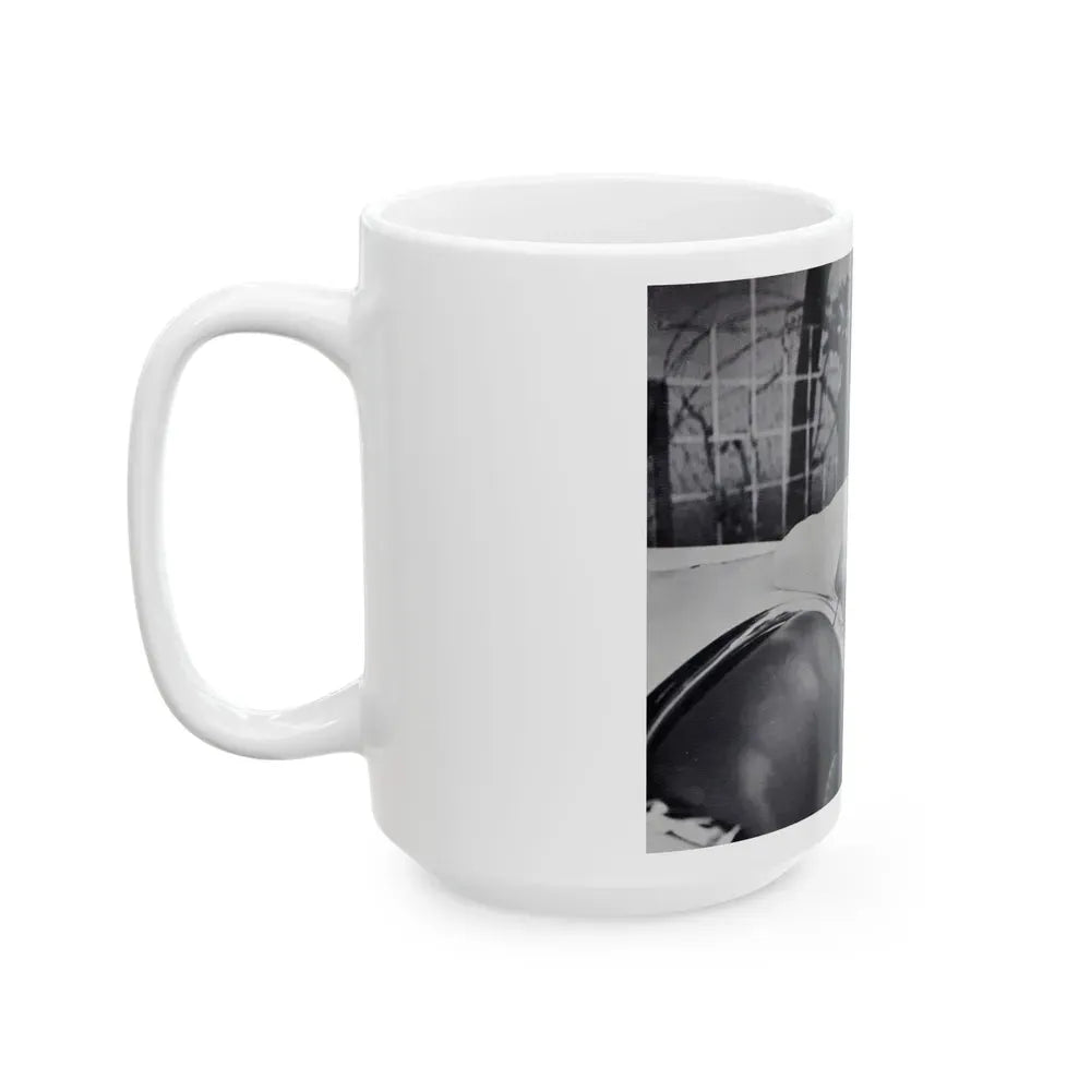 Jeanne Carmen #205 (Vintage Female Icon) White Coffee Mug - Go Mug Yourself