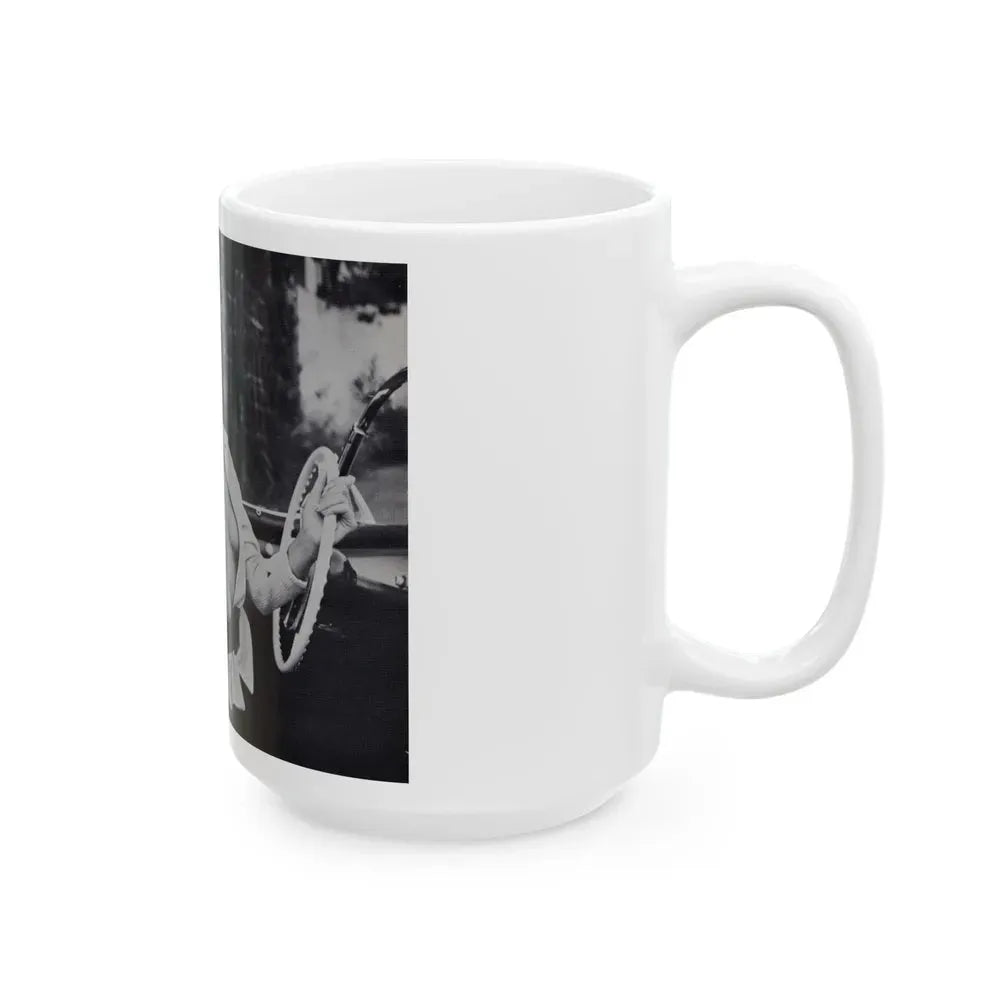 Jeanne Carmen #205 (Vintage Female Icon) White Coffee Mug - Go Mug Yourself