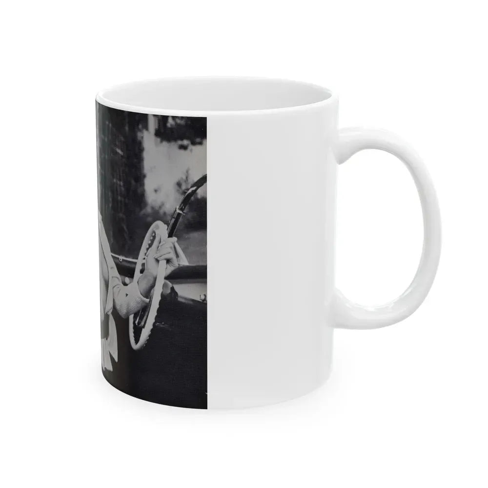 Jeanne Carmen #205 (Vintage Female Icon) White Coffee Mug - Go Mug Yourself