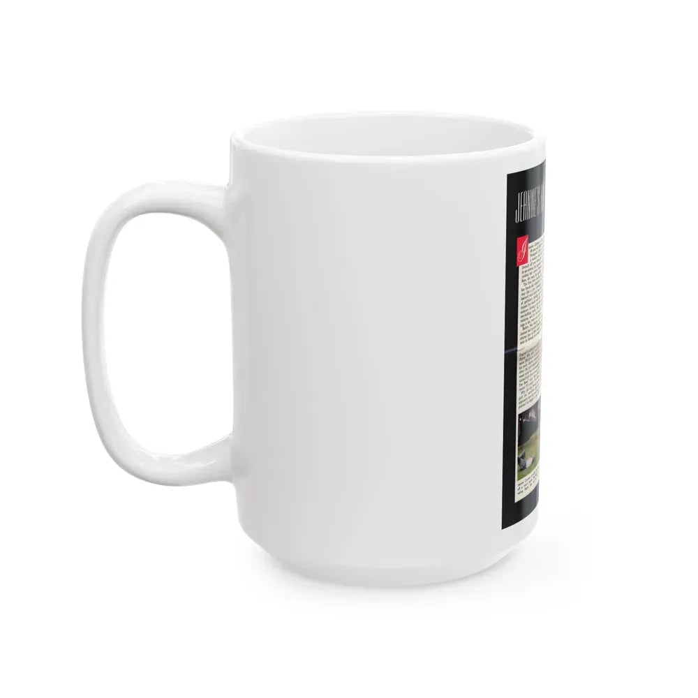 Jeanne Carmen #206 (Vintage Female Icon) White Coffee Mug - Go Mug Yourself