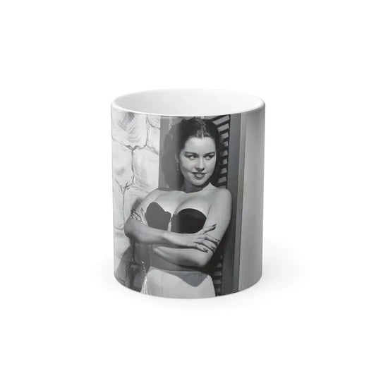Jeanne Carmen #220 (Vintage Female Icon) Color Changing Coffee Mug 11oz - Go Mug Yourself