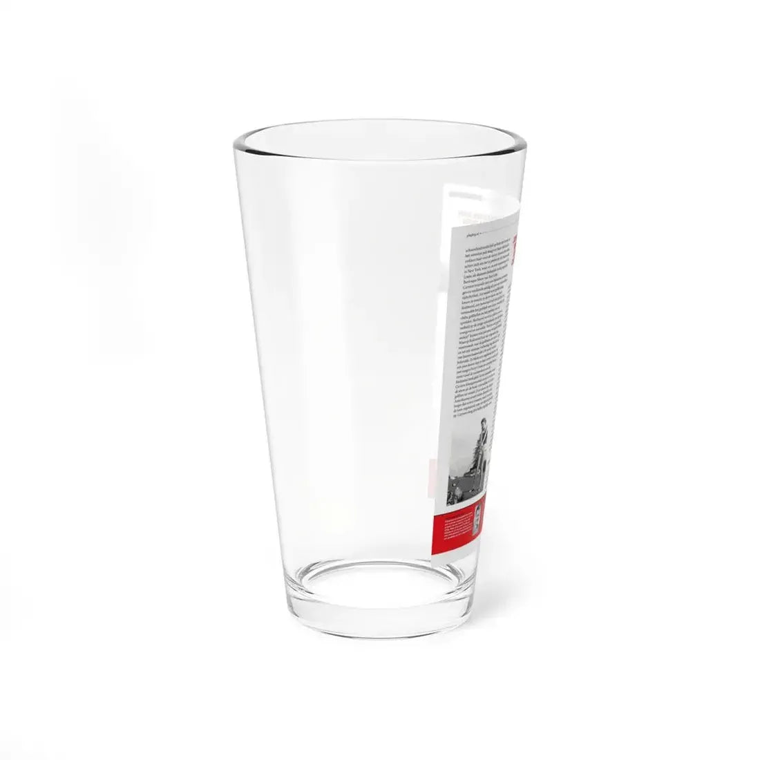 Jeanne Carmen #224 - German Mag. Layout (Vintage Female Icon) Pint Glass 16oz - Go Mug Yourself