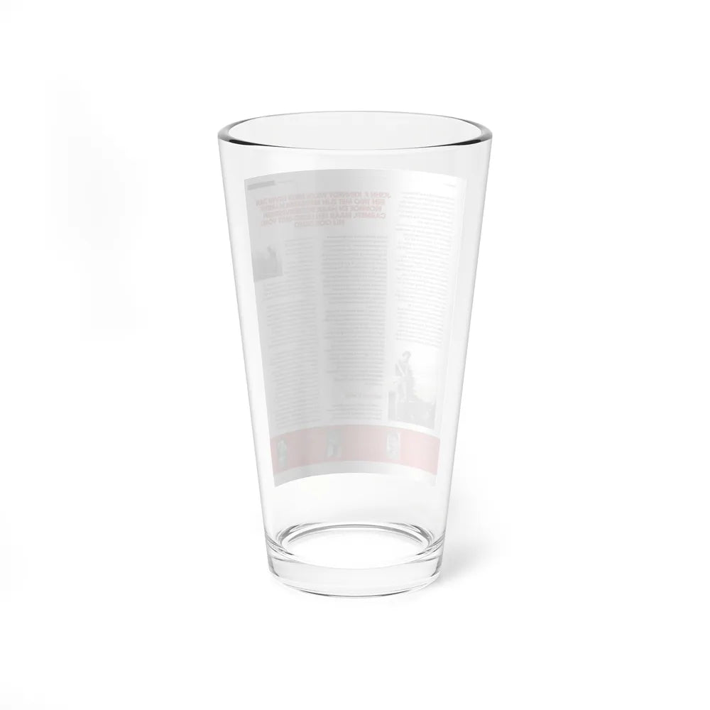 Jeanne Carmen #224 - German Mag. Layout (Vintage Female Icon) Pint Glass 16oz - Go Mug Yourself