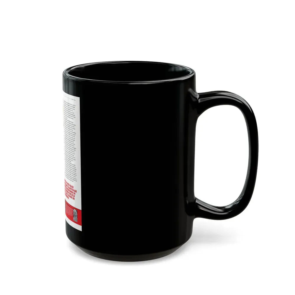 Jeanne Carmen #225 - German Mag. Layout (Vintage Female Icon) Black Coffee Mug - Go Mug Yourself
