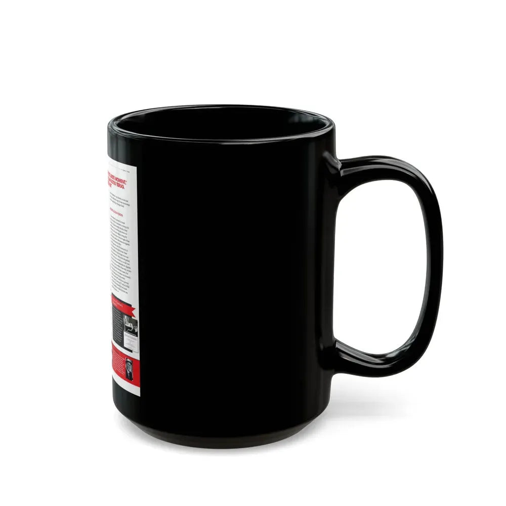 Jeanne Carmen #227 - German Mag. Layout (Vintage Female Icon) Black Coffee Mug - Go Mug Yourself