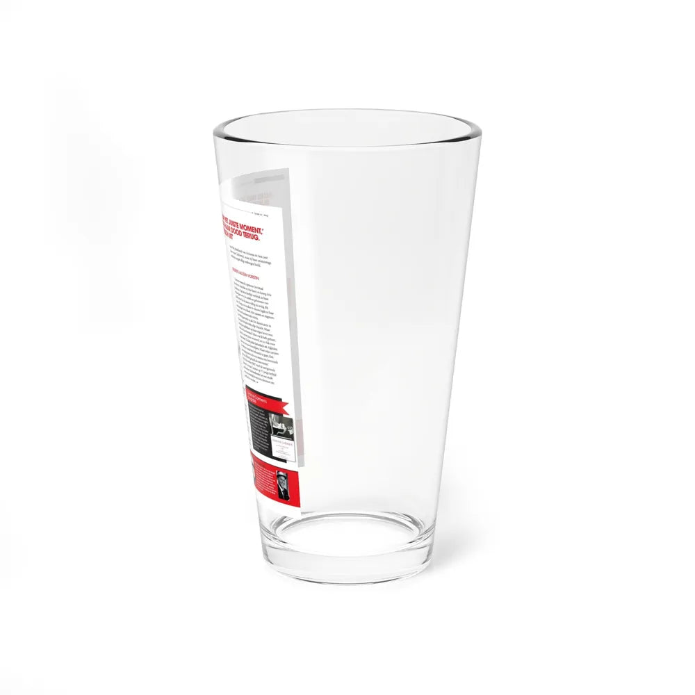 Jeanne Carmen #227 - German Mag. Layout (Vintage Female Icon) Pint Glass 16oz - Go Mug Yourself