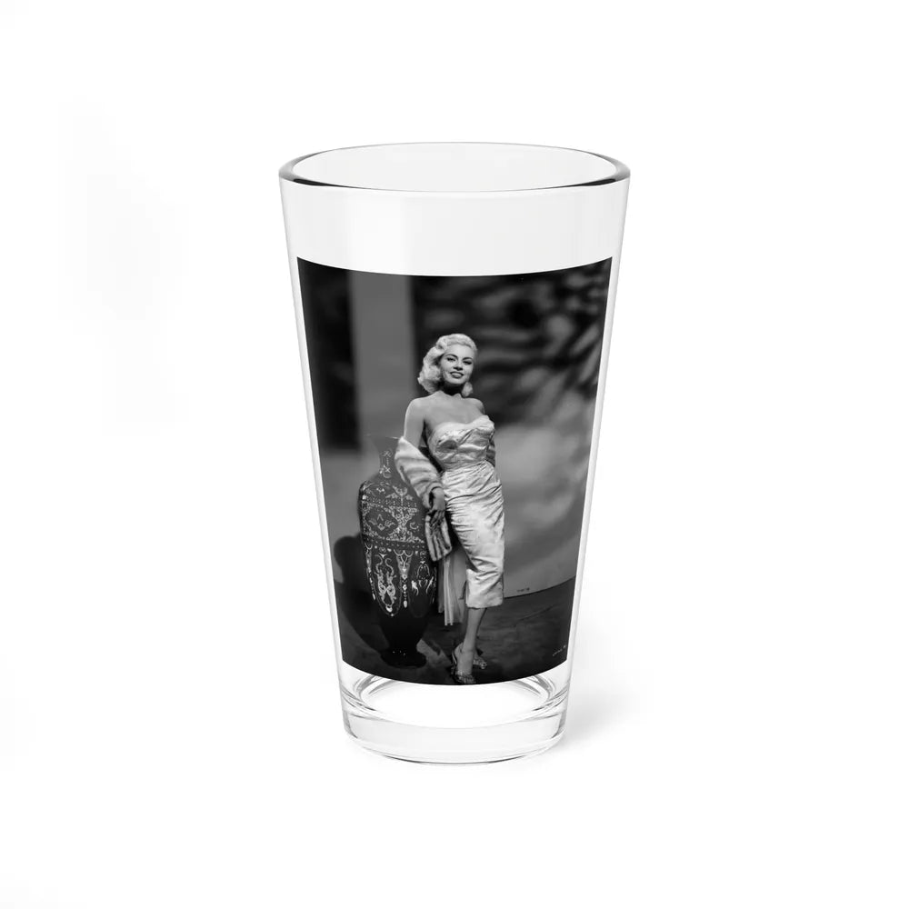Jeanne Carmen #231 (Vintage Female Icon) Pint Glass 16oz 16oz - Go Mug Yourself