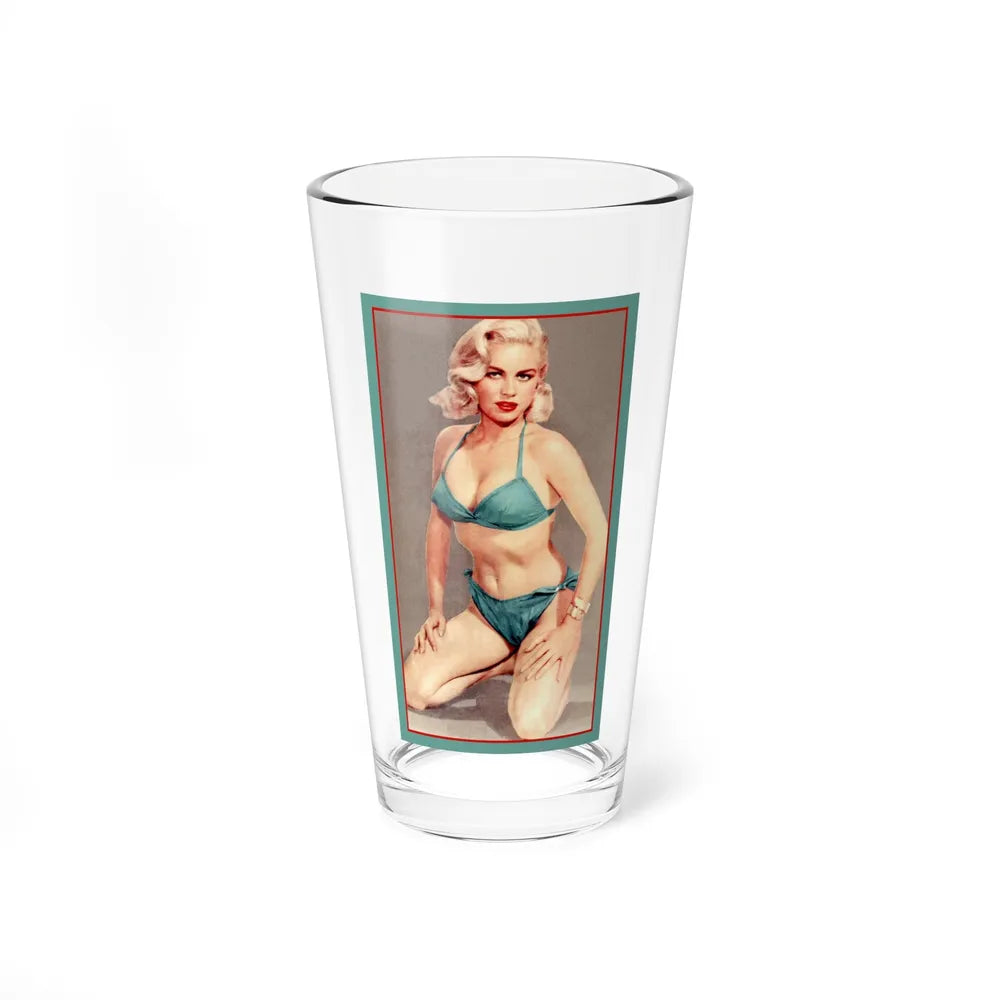 Jeanne Carmen #232 (Vintage Female Icon) Pint Glass 16oz 16oz - Go Mug Yourself