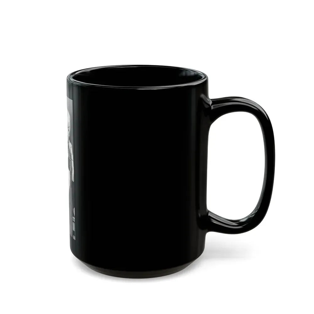 Jeanne Carmen #49 (Vintage Female Icon) Black Coffee Mug - Go Mug Yourself