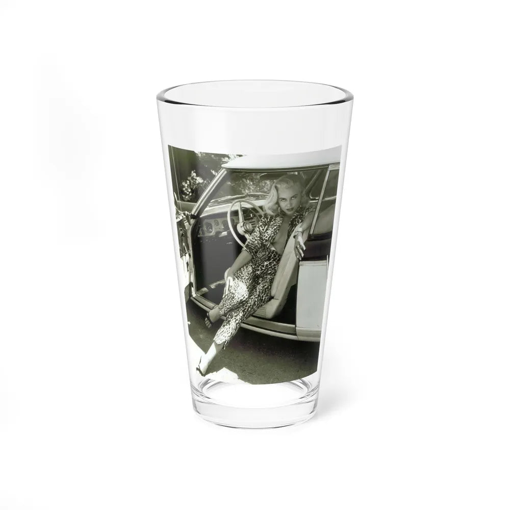 Jeanne Carmen #52 (Vintage Female Icon) Pint Glass 16oz 16oz - Go Mug Yourself