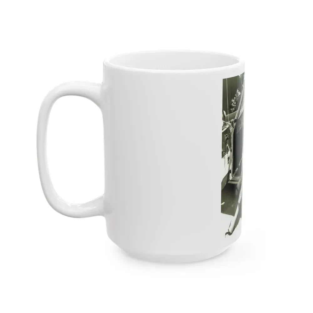 Jeanne Carmen #52 (Vintage Female Icon) White Coffee Mug - Go Mug Yourself
