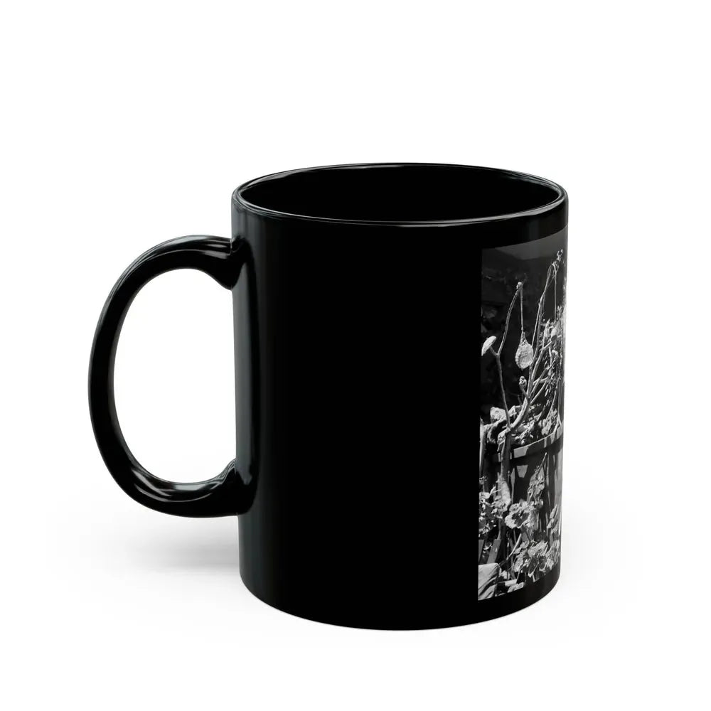 Jeanne Carmen #53 (Vintage Female Icon) Black Coffee Mug - Go Mug Yourself
