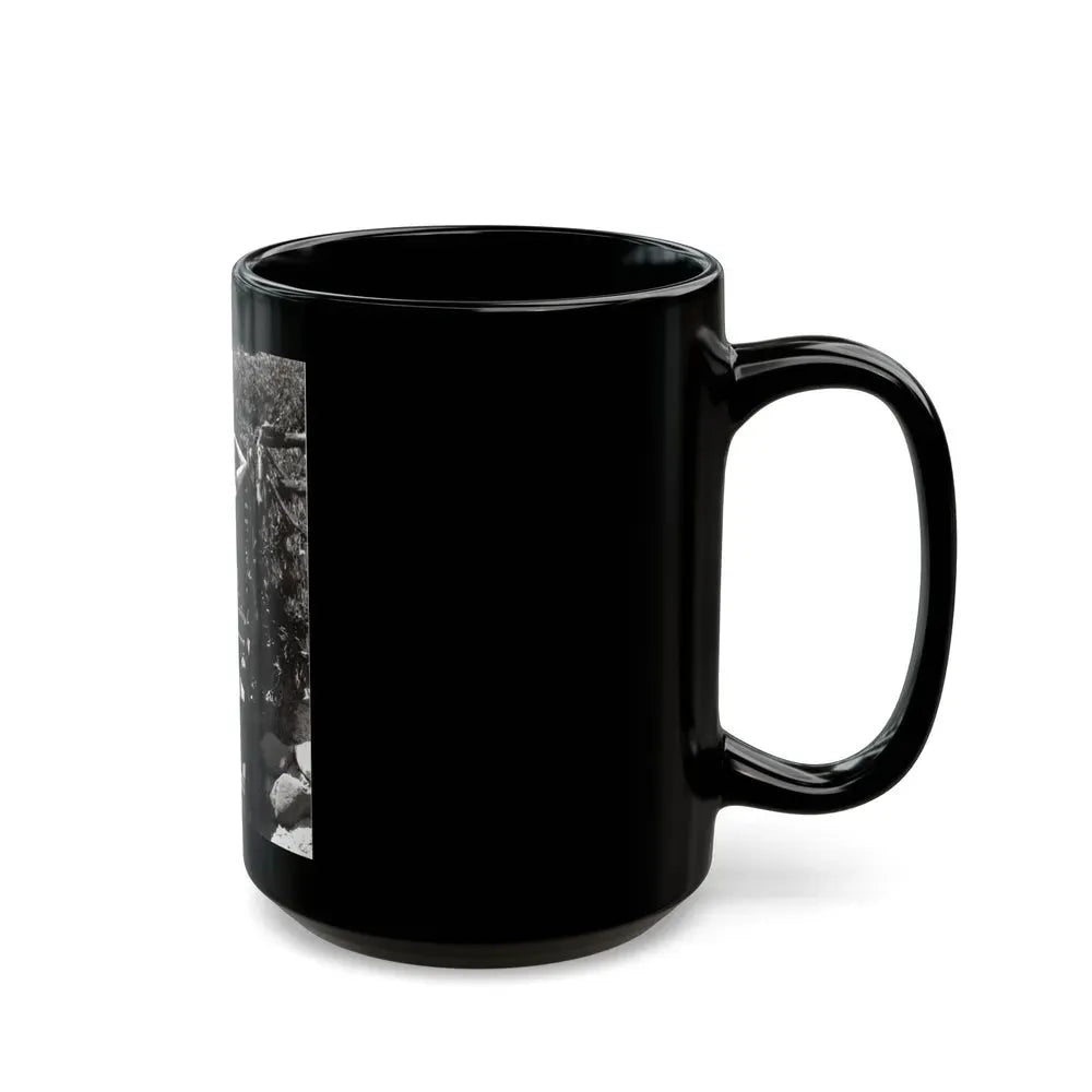 Jeanne Carmen #54 (Vintage Female Icon) Black Coffee Mug - Go Mug Yourself