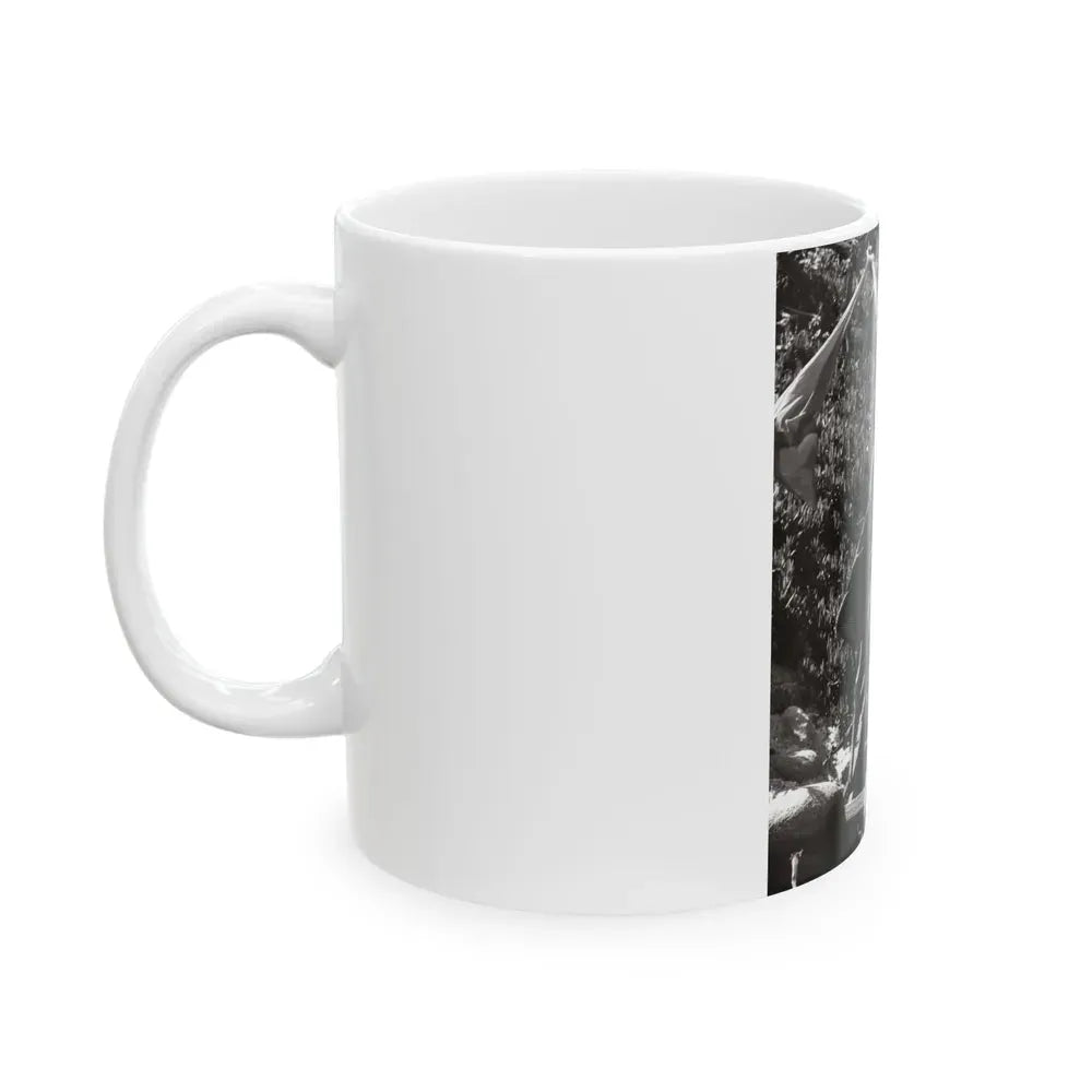 Jeanne Carmen #54 (Vintage Female Icon) White Coffee Mug - Go Mug Yourself