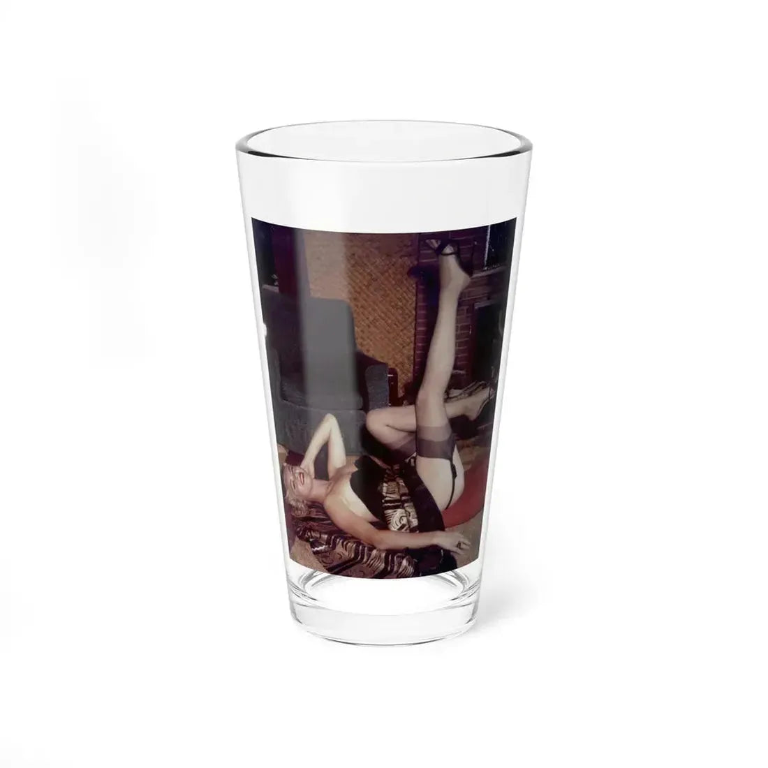 Jeanne Carmen #56 (Vintage Female Icon) Pint Glass 16oz 16oz - Go Mug Yourself