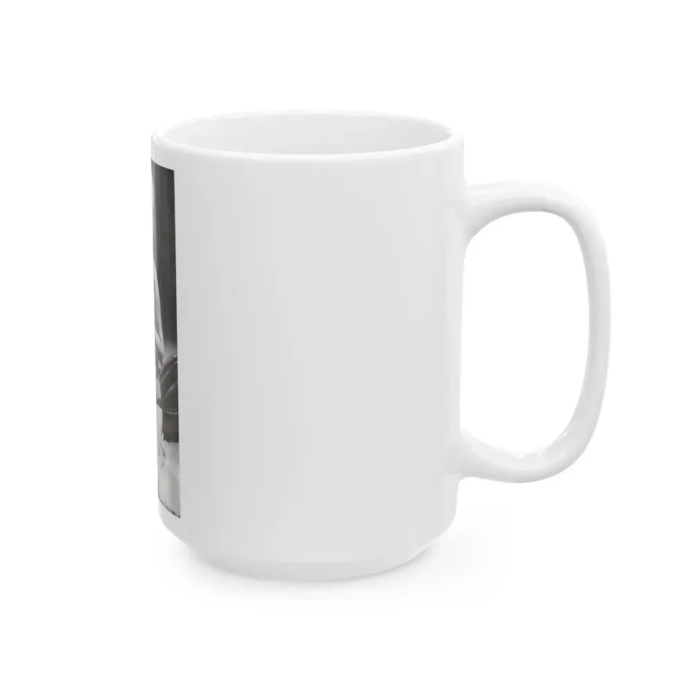 Jeanne Carmen #65 (Vintage Female Icon) White Coffee Mug - Go Mug Yourself